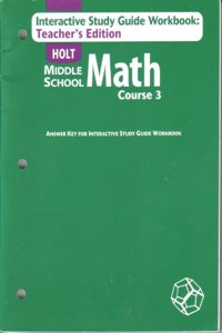 Te/Int Study GD Wkbk MS Math 2004 Crs 3