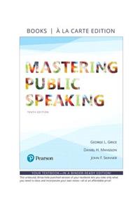 Mastering Public Speaking -- Loose-Leaf Edition