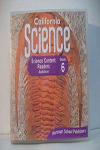 Harcourt School Publishers Science: Sci Cntnt Rdr Audio CD Coll 6 Sci 08