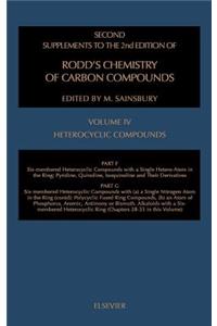 Heterocyclic Compounds Ssrcc IV Part F