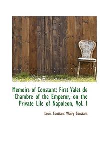 Memoirs of Constant