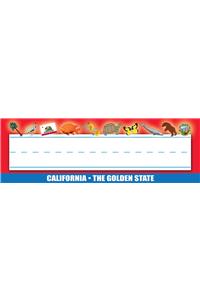 California Nameplates - Pack of 36