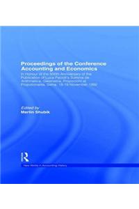Proceedings of the Conference Accounting and Economics