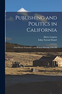 Publishing and Politics in California