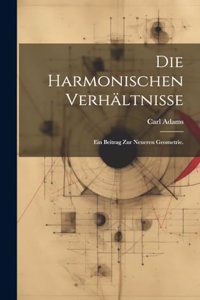 Die harmonischen Verhältnisse