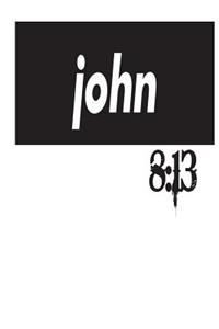 John 8: 13: 6x9 College Ruled Line Paper 150 Pages