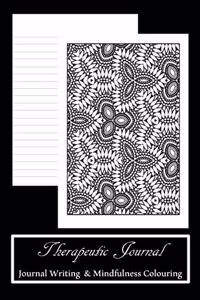 Therapeutic Journal Journal Writing & Mindfulness Colouring