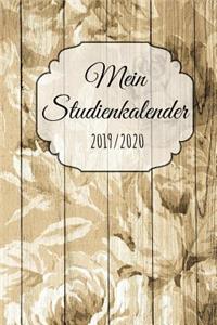 Mein Studienkalender 2019 - 2020