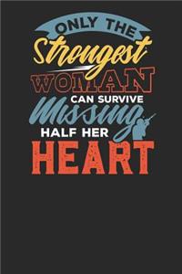 Only the Strongest Woman can survive Missing half her heart