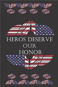 Heros Deserve Our Honor