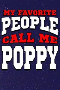 My Favorite People Call Me Poppy