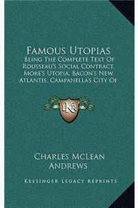 Famous Utopias