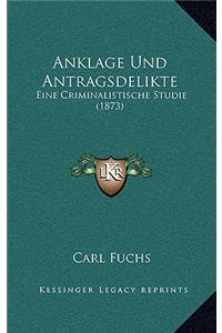 Anklage Und Antragsdelikte