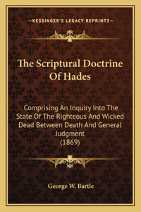 Scriptural Doctrine Of Hades