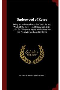 Underwood of Korea