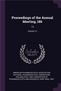 Proceedings of the Annual Meeting, 186