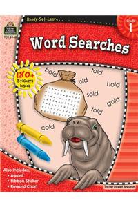Ready-Set-Learn: Word Searches Grd 1