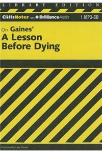 CliffsNotes On Gaines' A Lesson Before Dying