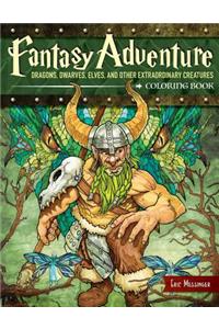 Fantasy Adventure Coloring Book