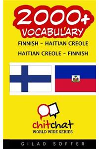 2000+ Finnish - Haitian Creole Haitian Creole - Finnish Vocabulary