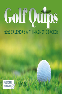 Golf Quips Mini Box Calendar 2025