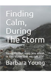 Finding Calm, During The Storm