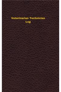 Veterinarian Technician Log