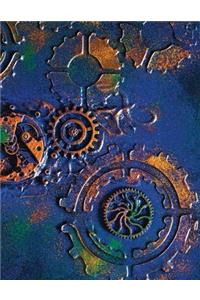Tech Fossils Blank Sketchbook