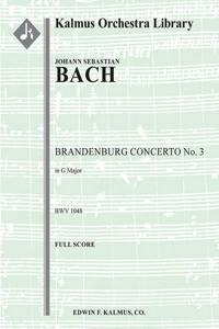 Brandenburg Concerto No. 3 in G, Bwv 1048