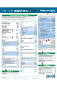 ICD-10-CM 2019 Snapshot Coding Card: Plastic Surgery