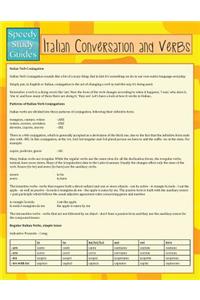 Italian Conversation and Verbs (Speedy Language Study Guide)