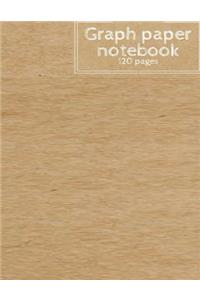 Graph paper notebook 120 pages