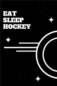 Eat Sleep Hockey Notebook