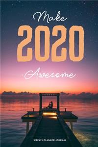 2020 Weekly Planner Diary Notebook