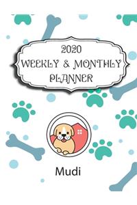 2020 Mudi Planner