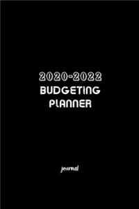 Budgeting Planner 2020-2022 Daily Weekly & Monthly Calendar Expense Tracker Organizer For Budget Planner And Financial Planner Workbook.