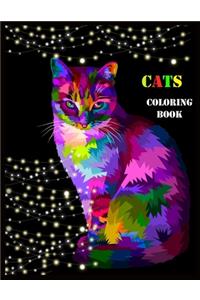 Cats Coloring Book