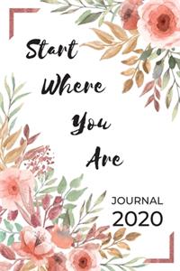 Start Where You Are