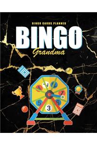 Bingo Cards Planner Grandma