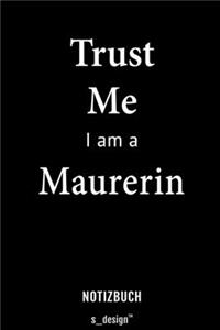 Notizbuch für Maurer / Maurerin