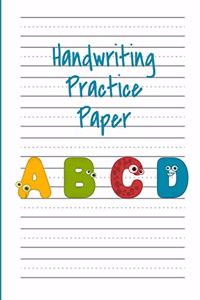 Handwriting Practice Paper ABCD