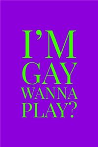 I'm Gay Wanna Play?