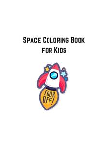 Space Coloring Book for Kids