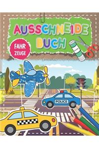 Ausschneide-Buch Fahrzeuge