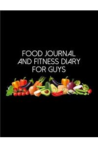 Food Journal And Fitness Diary For Guys