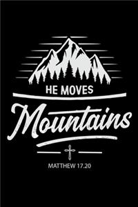 He moves mountains matthew 17.20