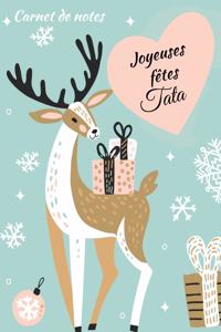 Carnet de Notes Joyeuses fetes Tata