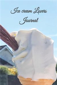 Icecream Lovers Journal - Sandra Matthews Journals