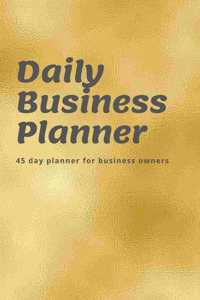 Daily Business Planner