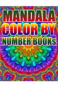 Mandala Color by Number Books